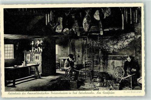 Bad Zwischenahn Heuerhaus des Ammerländischen Bauernhaus Spinnrad