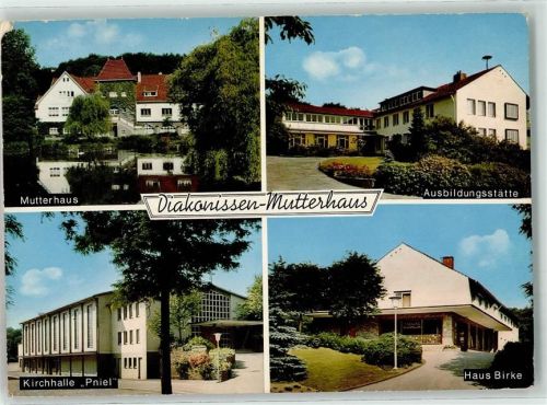 Velbert Diakonissen-Mutterhaus Ausbildungsstätte Haus Birke Kirchhalle Pniel