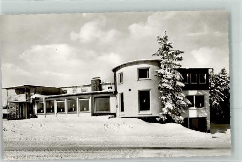 Wasserkuppe Gasthaus Peterchens-Mondfahrt im Winter Hüttenstempel