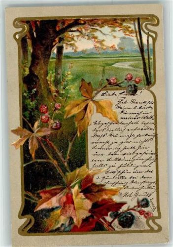 1902 Blätter Landschaft