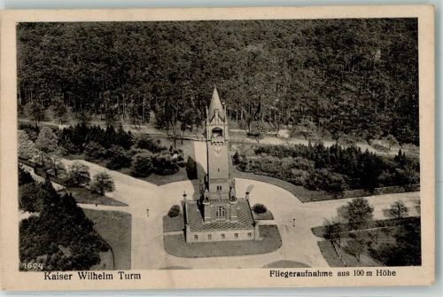 Grunewald Kaiser-Wilhelm-Turm Fliegeraufnahme
