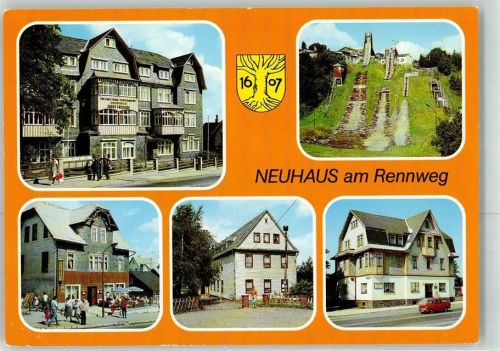 Neuhaus Erholungsheim Ernst Thälmann Schanzenanlage Jugendherberge Karl Marx Hotel Hirsch