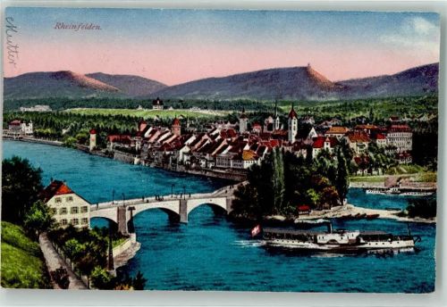 Rheinfelden 1920 Raddampfer
