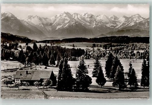 Martinszell Werdensteiner Moos mit Allgäuer Alpen