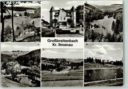 Großbreitenbach Erholungsheim Hohe Tanne Griebelsmühle Schwimmbad
