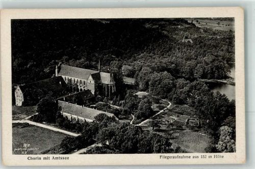 Chorin Amtssee Fliegeraufnahme