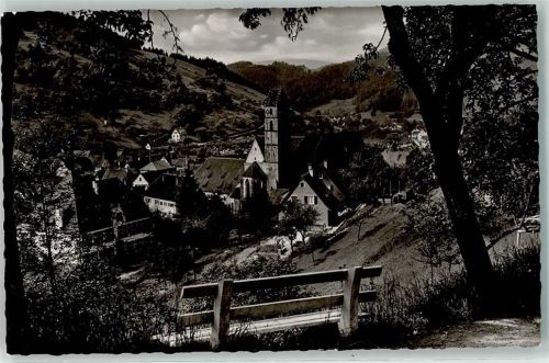 Alpirsbach Aussichtsbank