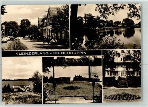 Kleinzerlang Dorfstraße Kleiner Pälitzsee FDGB-Cafe