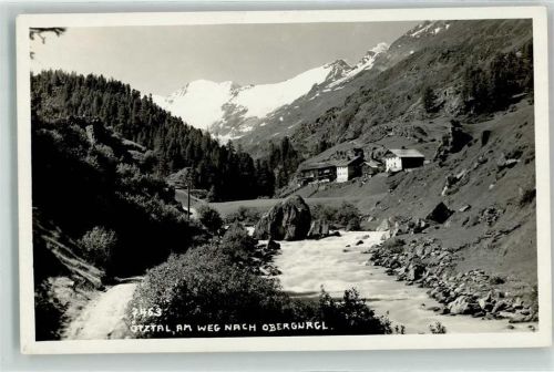 Obergurgl Ötztal am Weg nach Obergurgl