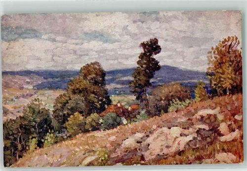 Pisek Pisek Landschaft sign.Otto Bubenicek VKVK Nr.443-5 Künstler Künstlerkarte