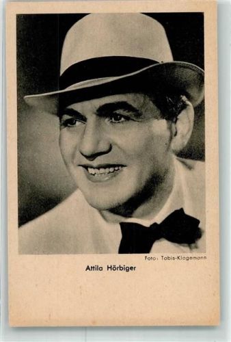 Schauspieler Attila Hörbiger Foto Tobis Klagemann