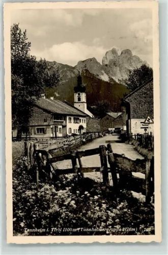Tannheim Tannheimergruppe