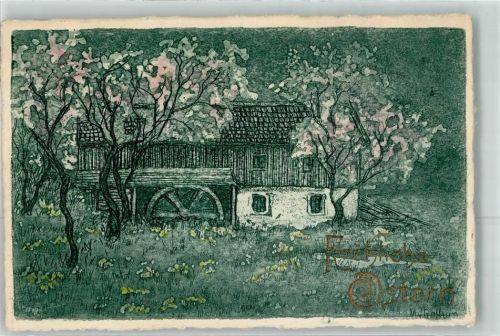 1917 Ostern sign.von Gottum M.