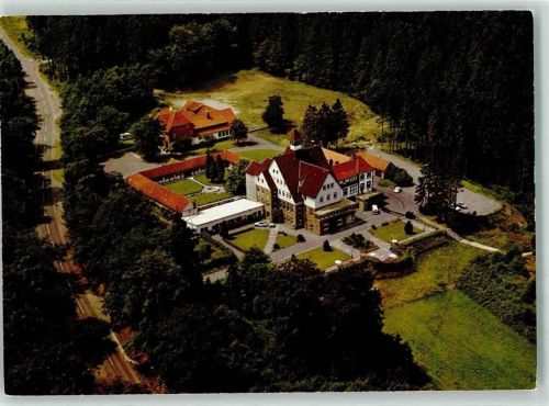 Dassel Fliegeraufnahme CVJM Erholungsheim Tagungsstätte Auto