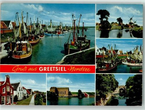 Greetsiel Windmühle Fischkutter