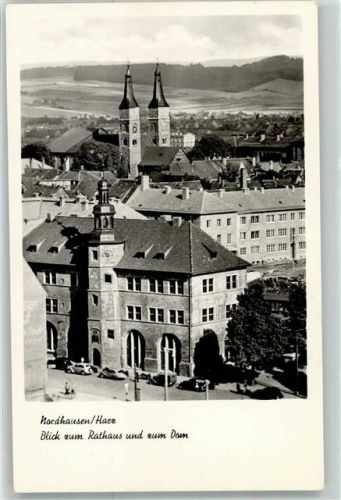 Nordhausen Rathaus Dom