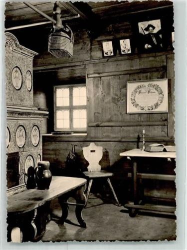 Großschönau Museum Ofen in der Weberstube Kachelofen