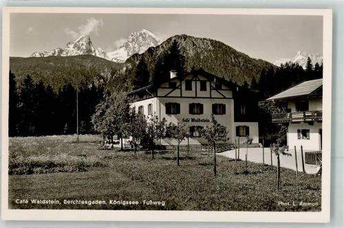 Königssee Gasthaus Cafe Waldstein