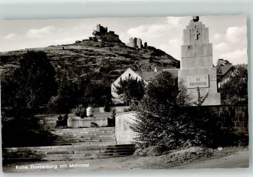 Flossenbürg Ruine Fossenbürg mit Mahnmal