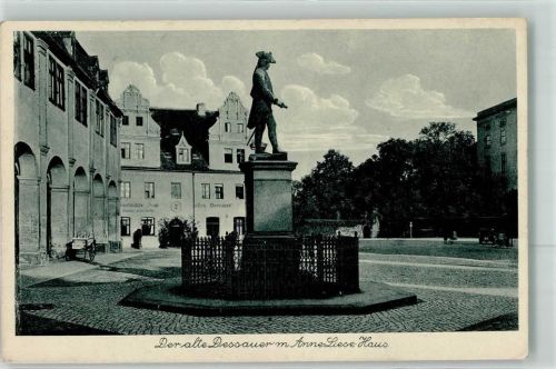 Dessau Denkmal Der alte Dessauer Anne Liese Haus
