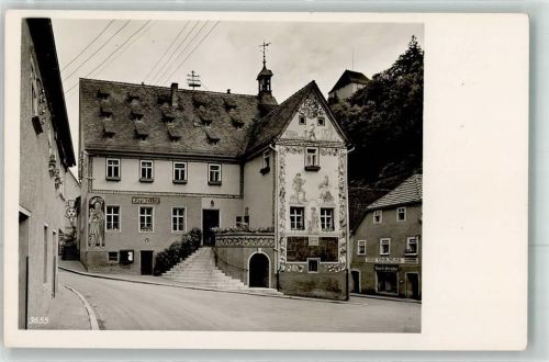 Ziegenrück Gasthaus u. Pension zum Ratskeller Historisches Rathaus