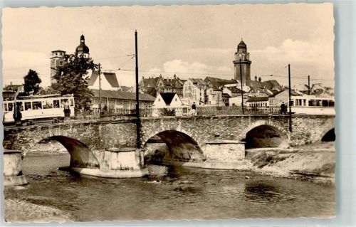 Plauen Dr. Wilhelm Külz-Brücke Rathaus