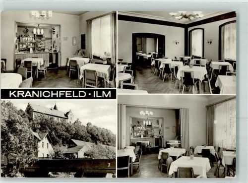 Kranichfeld FDGB-Heimgaststätte Niederburg Innen Niederburg