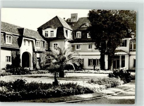 Neu Fahrland Heinrich Heine-Sanatorium Garten