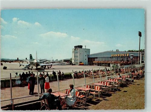 30851 W3012 Langenhagen , Han Gebrauchsspuren Flughafen Tower PanAm