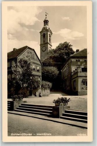 Sohland Marktplatz Ev. Kirche