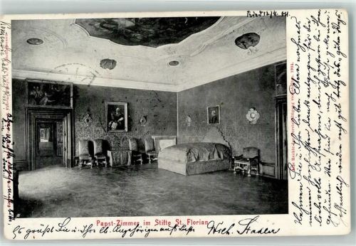 St. Florian 1904 Stift Papst-Zimmer