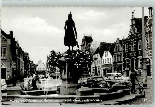 Husum Asmussen- Wolden- Brunnen Oldtimer Fahrrad Apotheke