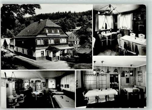 Wurzbach Gasthaus Heinrichshütte Gastraum