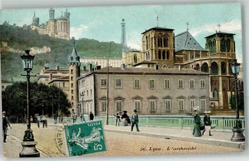 Lyon 1909 l`archeveche