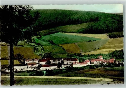 Rengshausen Fliegeraufnahme Stiftung Beiserhaus