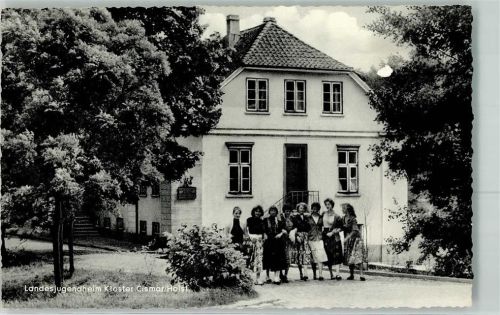 Cismar 1957 Landesjugendheim im Kloster Sonderstempel Naturfreunde