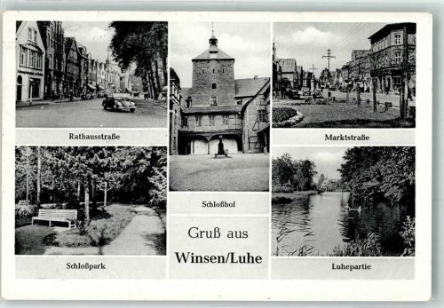 Winsen Rathausstraße Schlosspark Schlosshof Marktstraße