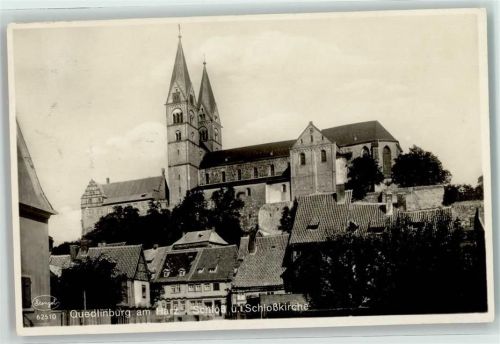 Quedlinburg Schloss u. Schlosskirche