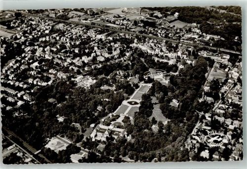 Bad Oeynhausen Fliegeraufnahme Kaiserpalais Kurpark