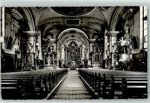 Waldkirch Stiftskirche St. Margarethen Innenansicht