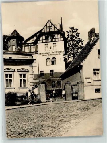 Buckow Sanatorium Waldfrieden Müttererholungsheim