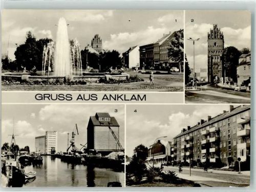 Anklam Steintor Hafen Peenestraße