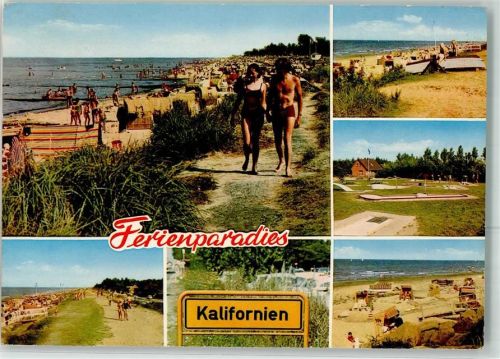 Kalifornien Minigolf Strand Ferienpark