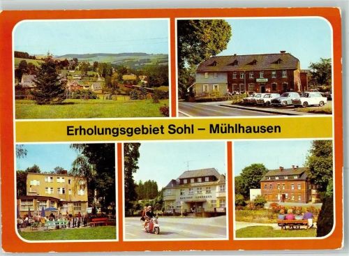 Sohl Ho- Gasthaus Landhaus Autos Motorroller