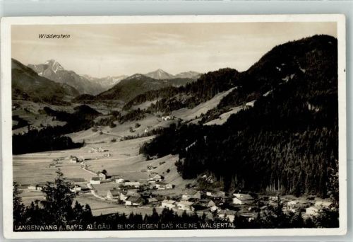 Langenwang Blick gegen das Kleine Walsertal