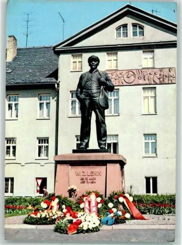 Lutherstadt Eisleben W.J. Lenin Denkmal Foto Franke