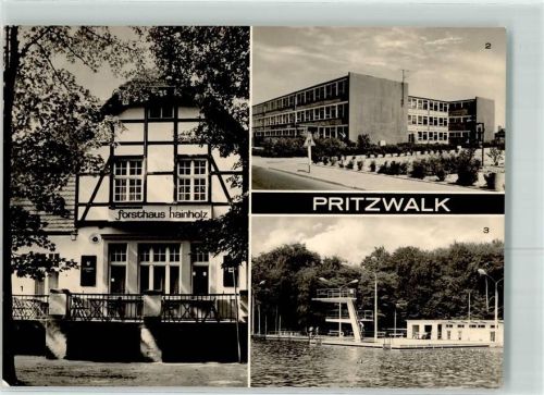 Pritzwalk Forsthaus Hainholz Schwimmbad Wilhelm Pieck-Oberschule
