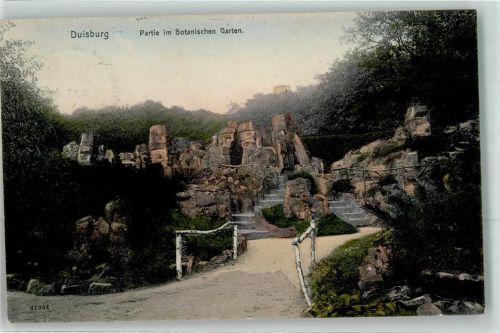 Duisburg 1913 Botanischer Garten