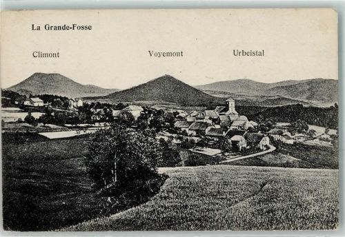 La Grande-Fosse 1916 Climont Voyemont Urbeistal