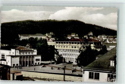 Siegen an der Siegbrücke Apollotheater Stadtbankhaus VW Käfer